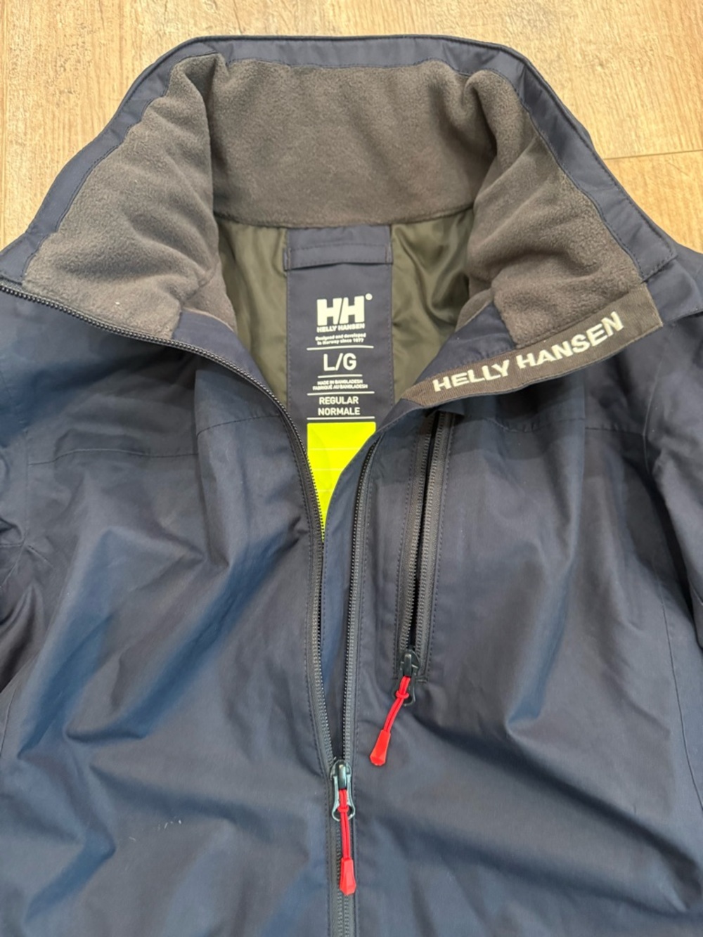 Helly Hansen Crew Hooded Midlayer Jacket | Large - Picture 3 of 8